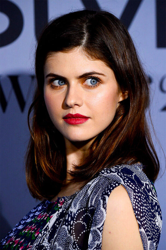 Alexandra Daddario Cinema Actor Artist Star Poster Wall Art Print Home Wall Decor - xonomax