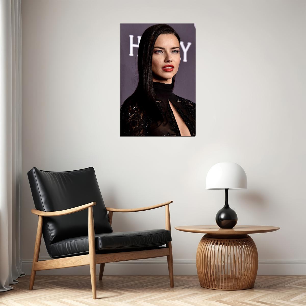 Adriana Lima Beauty Model Brazilian Hot Star Poster Wall Art Print Home Wall Decor - xonomax