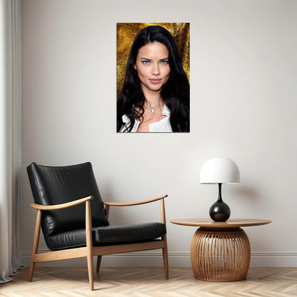 Adriana Lima Sexy Model Brazilian Hot Star Poster Wall Art Print Home Wall Decor - xonomax