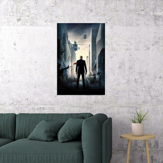 Hitman Vintage Classic Action Movie Cinema Poster Wall Art Print Home Wall Decor - xonomax