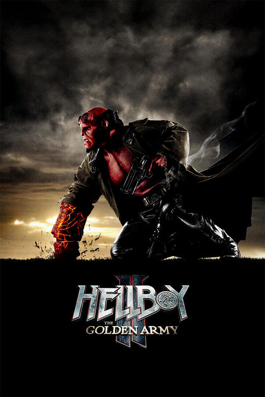 Hellboy Ii Golden Army Vintage Classic Movie Poster Wall Art Print Home Wall Decor - xonomax