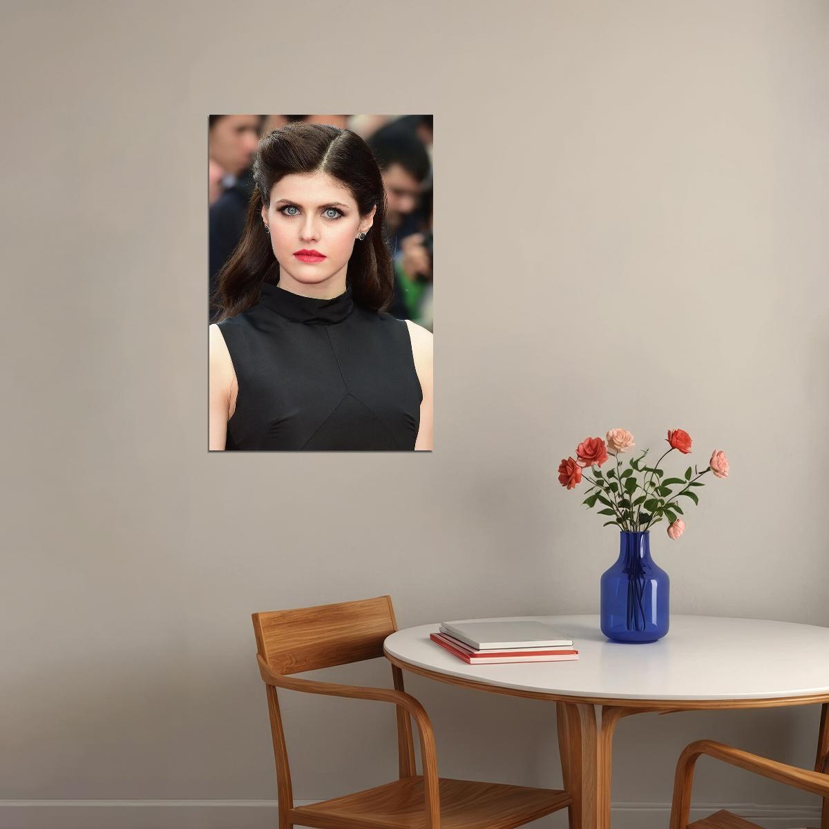 Alexandra Daddario Cinema Actor Artist Star Poster Wall Art Print Home Wall Decor - xonomax