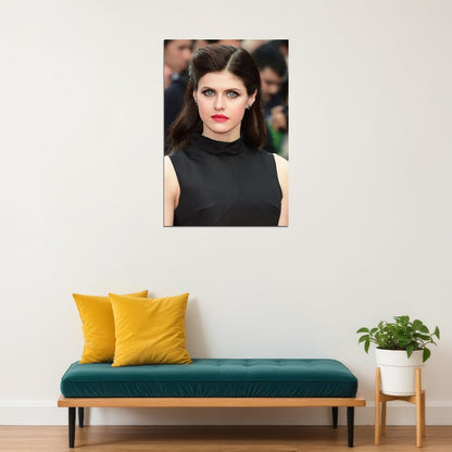 Alexandra Daddario Cinema Actor Artist Star Poster Wall Art Print Home Wall Decor - xonomax