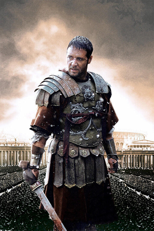 Gladiator Vintage Classic War Adventure Movie Poster Wall Art Print Home Wall Decor - xonomax