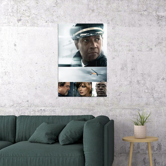 Flight Vintage Classic Thriller Movie Cinema Poster Wall Art Print Home Wall Decor - xonomax