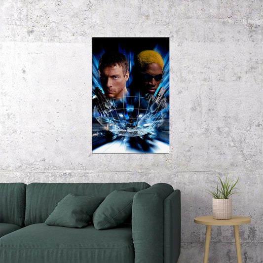 Double Team Vintage Classic Action Movie Poster Wall Art Print Home Wall Decor - xonomax