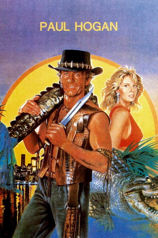 Crocodile Dundee Ii Vintage Classic Movie Poster Wall Art Print Home Wall Decor - xonomax