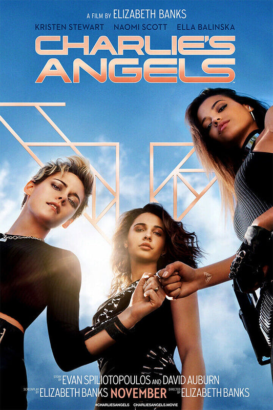 Charlie's Angels Vintage Action Movie Cinema Poster Wall Art Print Home Wall Decor - xonomax