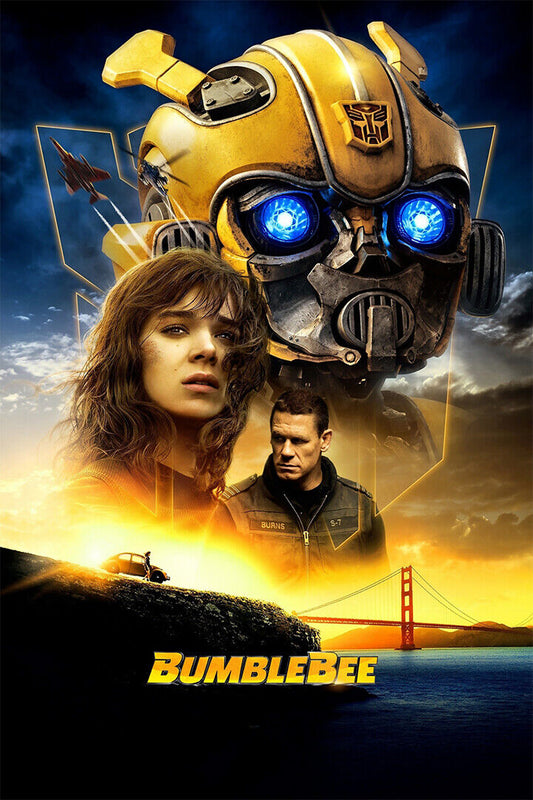 Bumblebee Vintage Classic Adventure Movie Poster Wall Art Print Home Wall Decor - xonomax