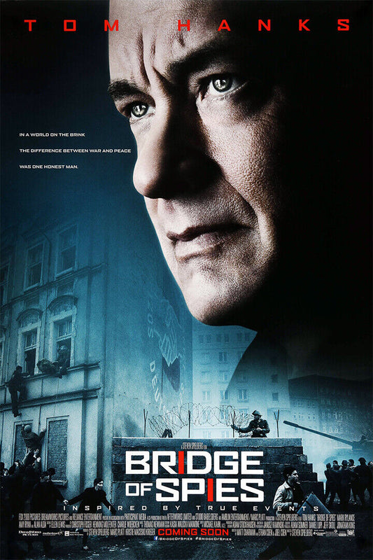 Bridge Of Spies Vintage Thriller Movie Poster Wall Art Print Home Wall Decor - xonomax