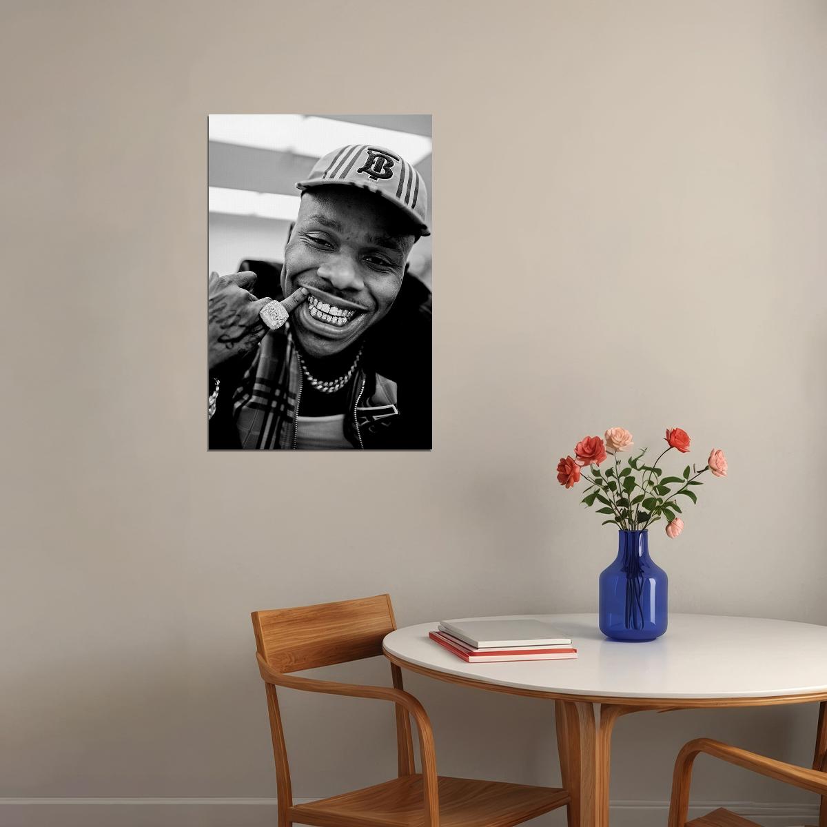 Dababy Singer Hip Hop Rapper Rap Music Poster Wall Art Print Home Wall Decor - xonomax