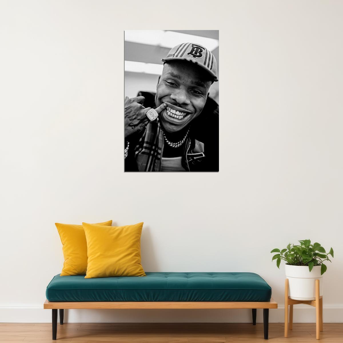 Dababy Singer Hip Hop Rapper Rap Music Poster Wall Art Print Home Wall Decor - xonomax