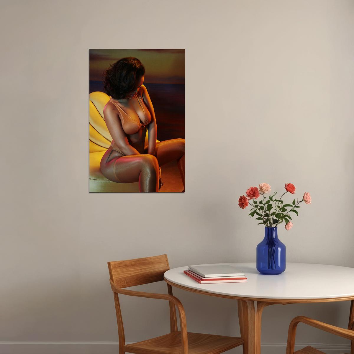 Rihanna Celebrity Singer Star Idol Music Poster Wall Art Print Home Wall Decor - xonomax