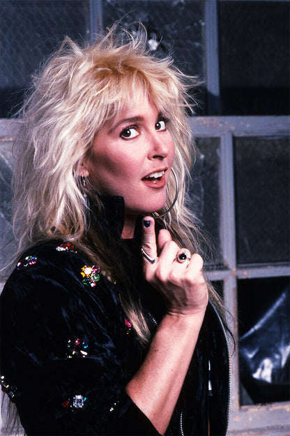 Lita Ford Celebrity Singer Guitarist Artist Poster Wall Art Print Home Wall Decor - xonomax