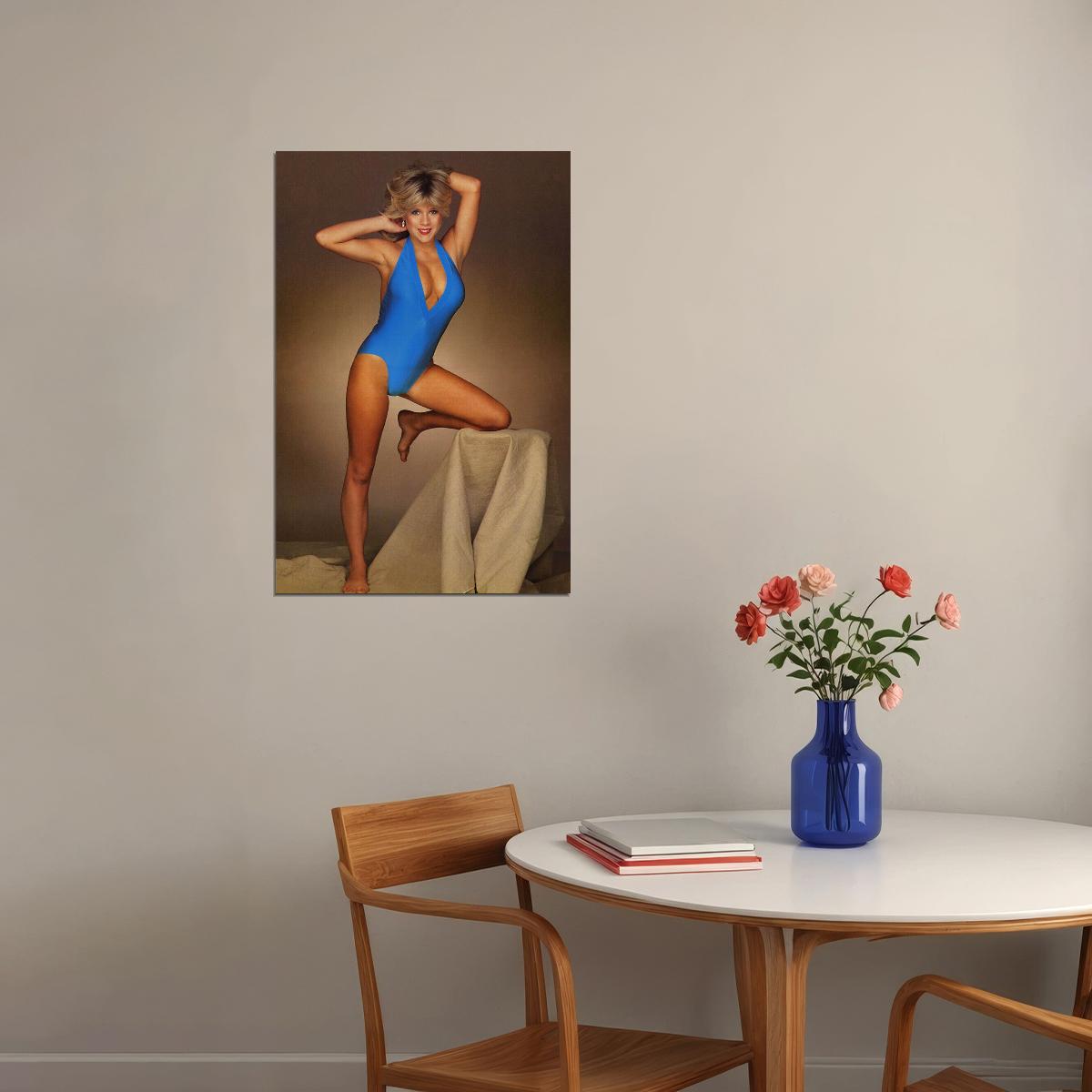 Samantha Fox 80s 90s Singer Pop Model Artist Poster Wall Art Print Home Wall Decor - xonomax