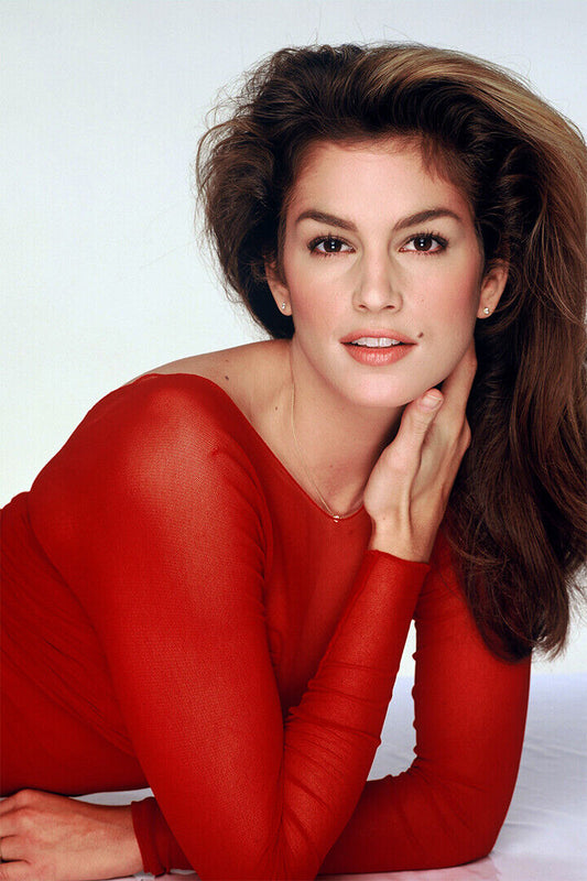 Cindy Crawford 80's 90's Teen Movie Actor Model Poster Wall Art Print Home Wall Decor - xonomax