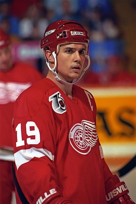 Steve Yzerman İce Hockey Player Star Sports Poster Wall Art Print Home Wall Decor - xonomax