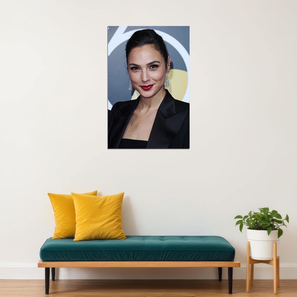 Gal Gadot Hollywood Movie Star Actor Poster Wall Art Print Home Wall Decor - xonomax