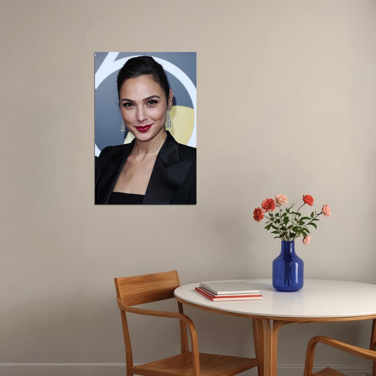 Gal Gadot Hollywood Movie Star Actor Poster Wall Art Print Home Wall Decor - xonomax