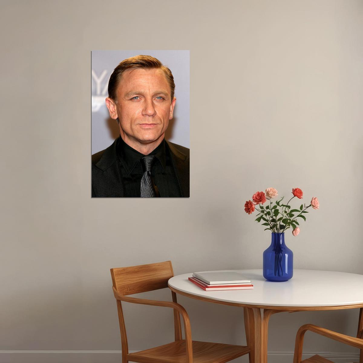 Daniel Craig Hollywood Celebrity Movie Star Actor Poster Wall Art Print Home Wall Decor - xonomax