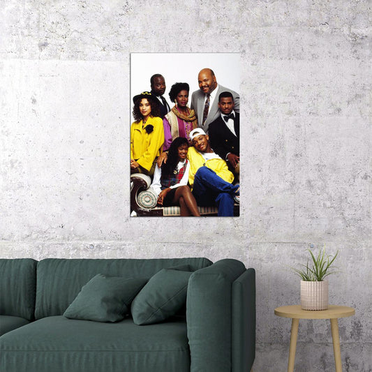 Fresh Prince Of Bel Air Tv Show 80's 90's Movie Poster Wall Art Print Home Wall Decor - xonomax