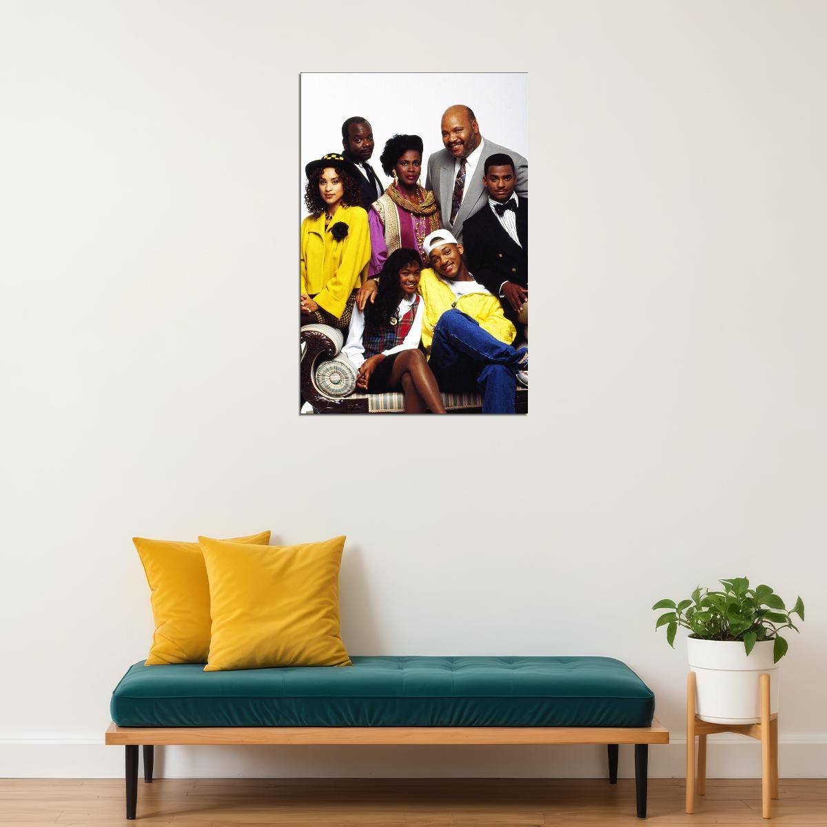 Fresh Prince Of Bel Air Tv Show 80's 90's Movie Poster Wall Art Print Home Wall Decor - xonomax