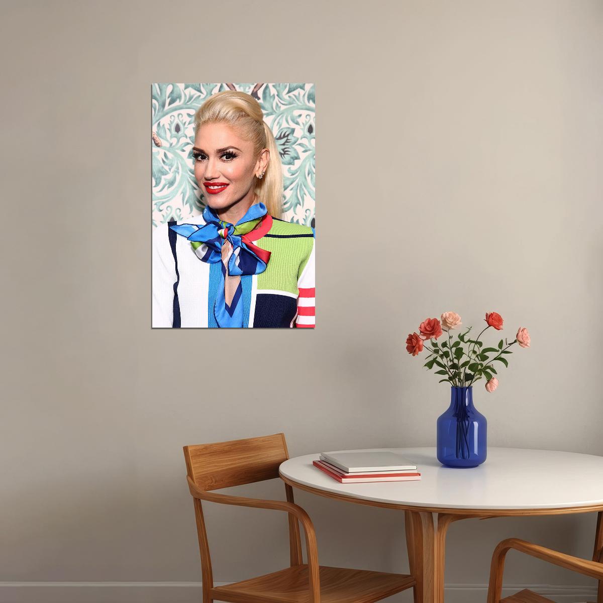 Gwen Stefani Celebrity Tv Movie Singer Lyricist Poster Wall Art Print Home Wall Decor - xonomax