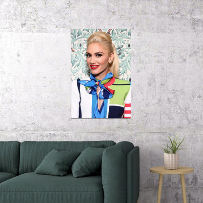 Gwen Stefani Celebrity Tv Movie Singer Lyricist Poster Wall Art Print Home Wall Decor - xonomax