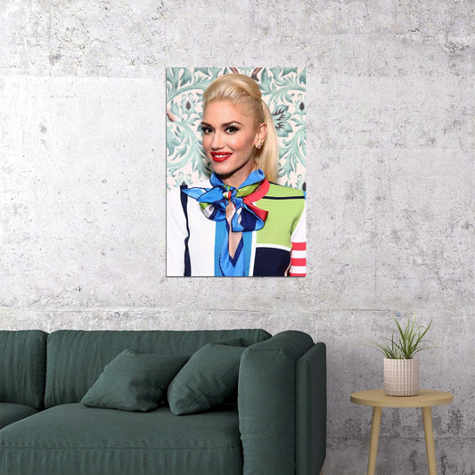 Gwen Stefani Celebrity Tv Movie Singer Lyricist Poster Wall Art Print Home Wall Decor - xonomax