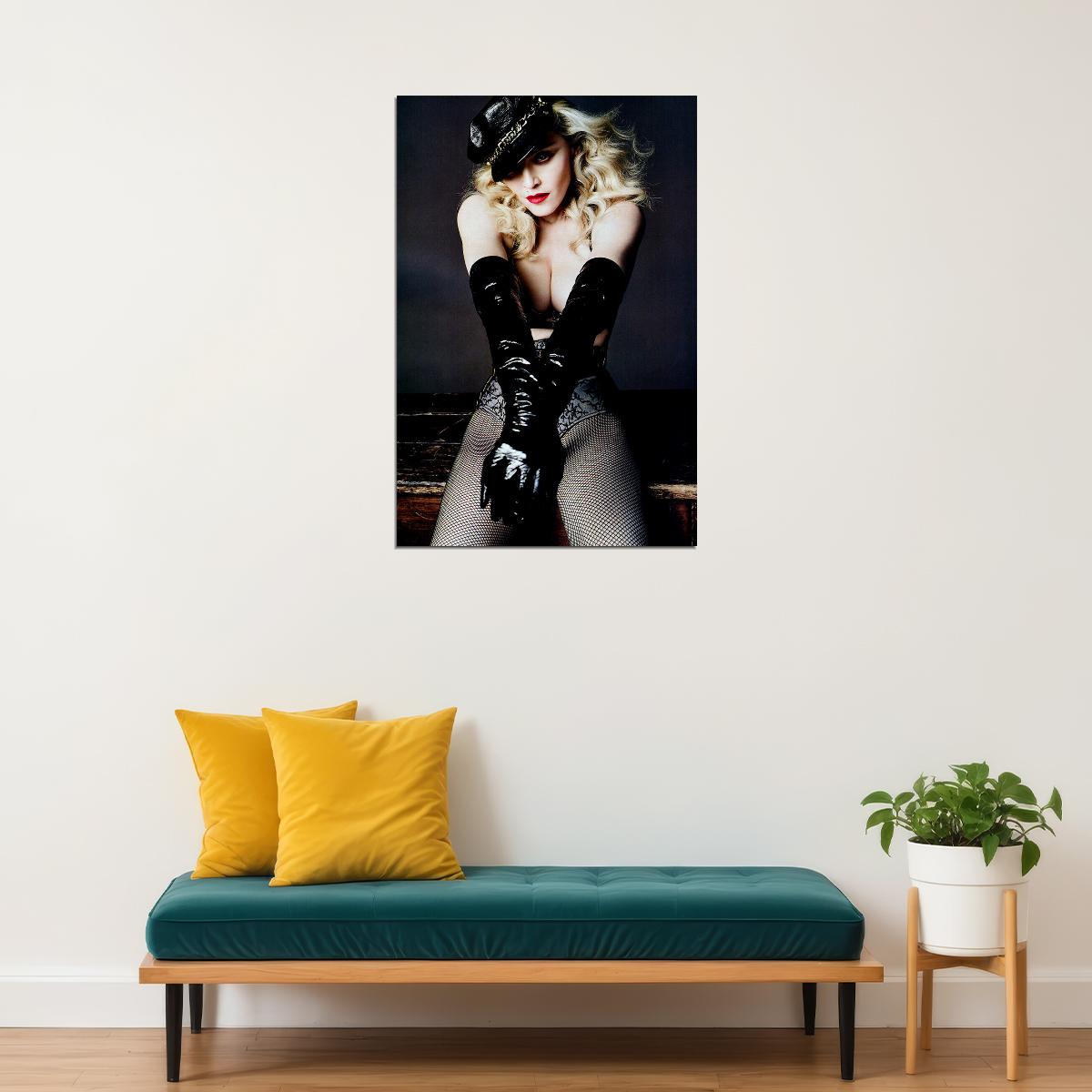 Madonna Hollywood Celebrity Tv Movie Singer Poster Wall Art Print Home Wall Decor - xonomax