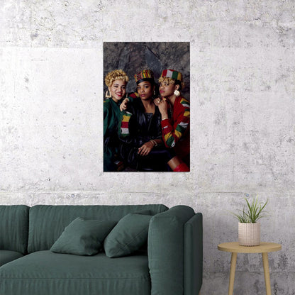 Salt N Pepa 80's 90's Teen Music Band Poster Wall Art Print Home Wall Decor - xonomax