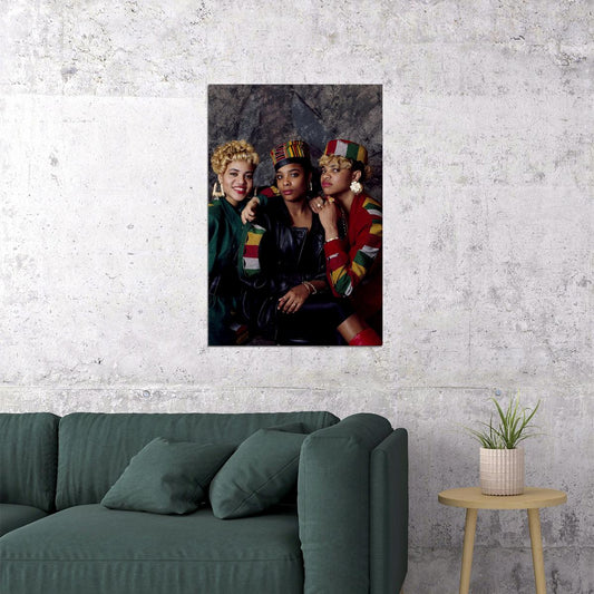 Salt N Pepa 80's 90's Teen Music Band Poster Wall Art Print Home Wall Decor - xonomax