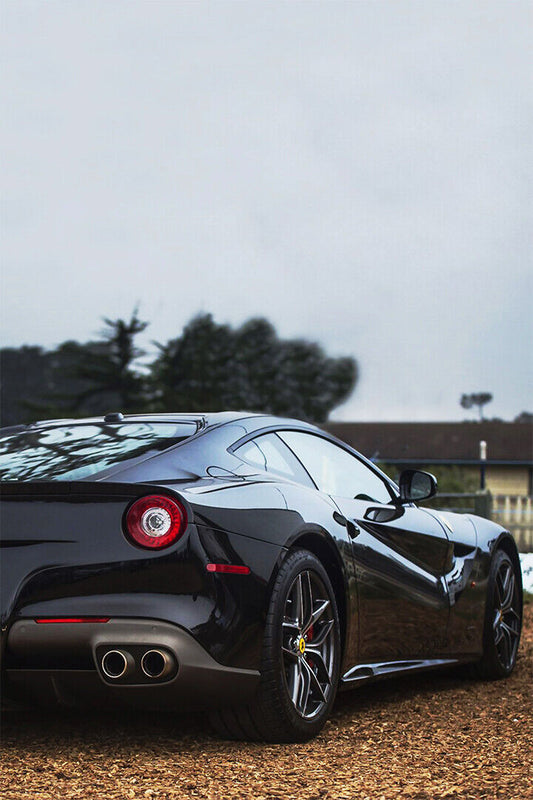 Ferrari F12 Berlinetta Racing Car Spor Car Poster Wall Art Print Home Wall Decor - xonomax