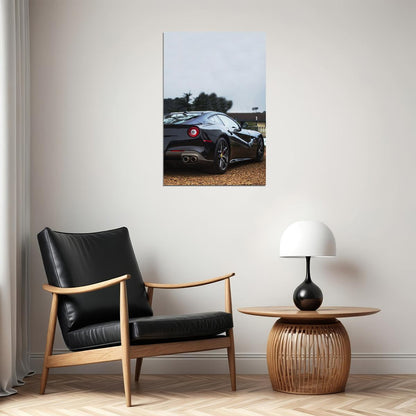 Ferrari F12 Berlinetta Racing Car Spor Car Poster Wall Art Print Home Wall Decor - xonomax