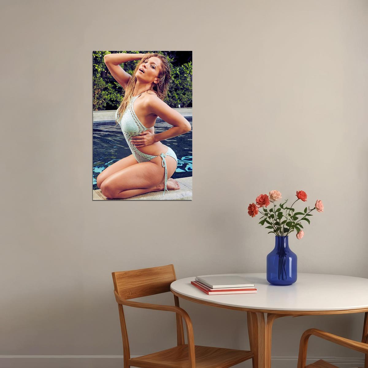 Jennifer Lopez Hollywood Celebrity Tv Star Singer Poster Wall Art Print Home Wall Decor - xonomax