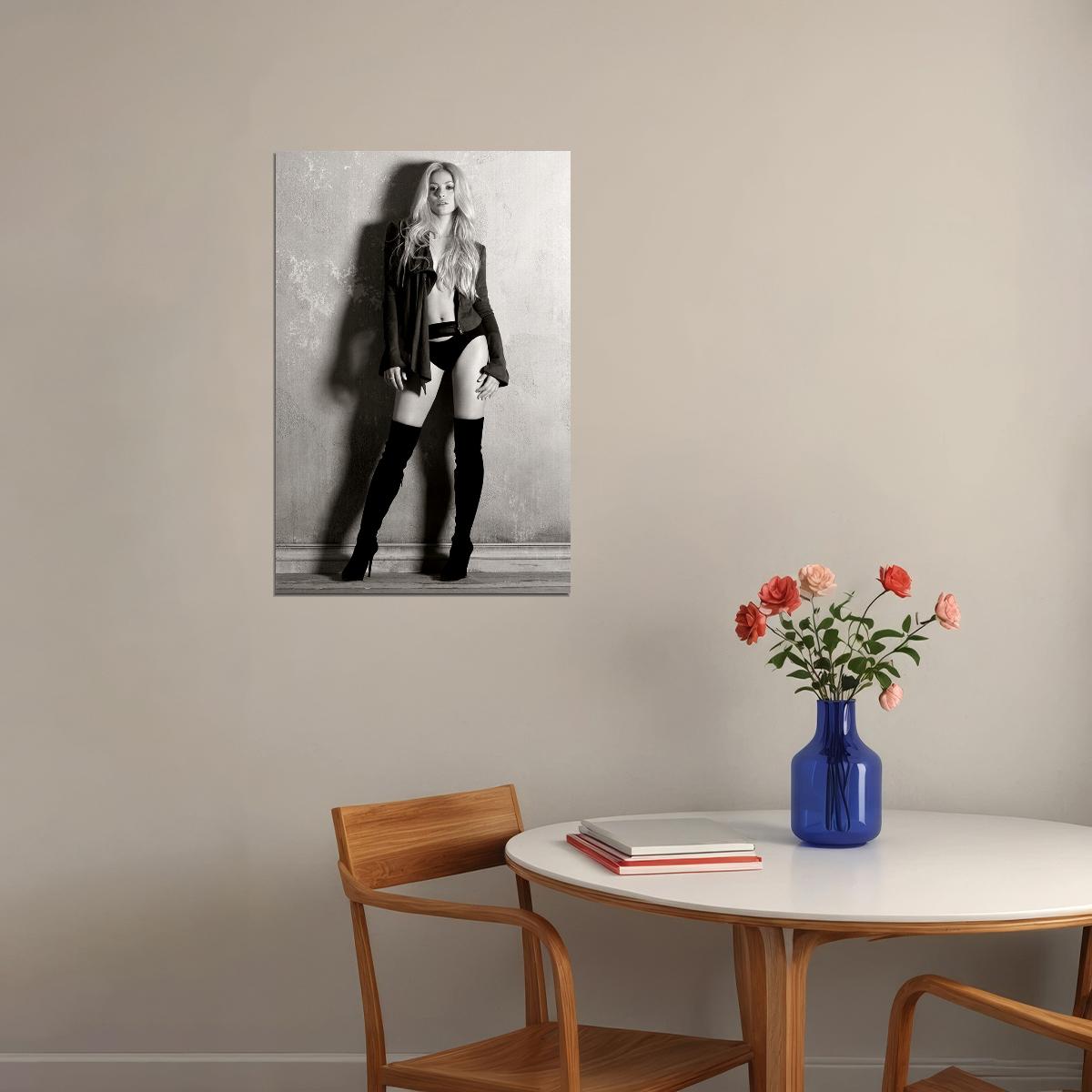 Shakira Hollywood Celebrity Singer Poster Wall Art Print Home Wall Decor - xonomax