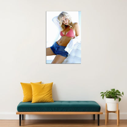 Elisha Cutbert Hollywood Celebrity Tv Star Poster Wall Art Print Home Wall Decor - xonomax