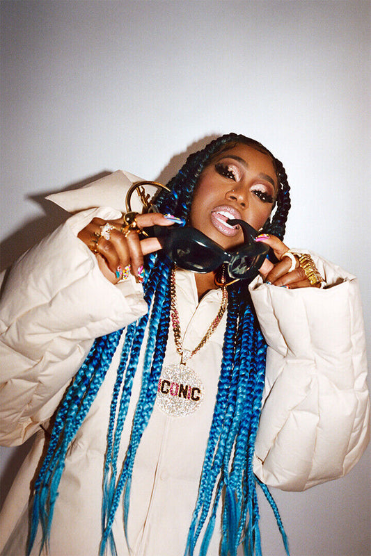 Missy Elliott Hollywood Celebrity Singer Poster Wall Art Print Home Wall Decor - xonomax