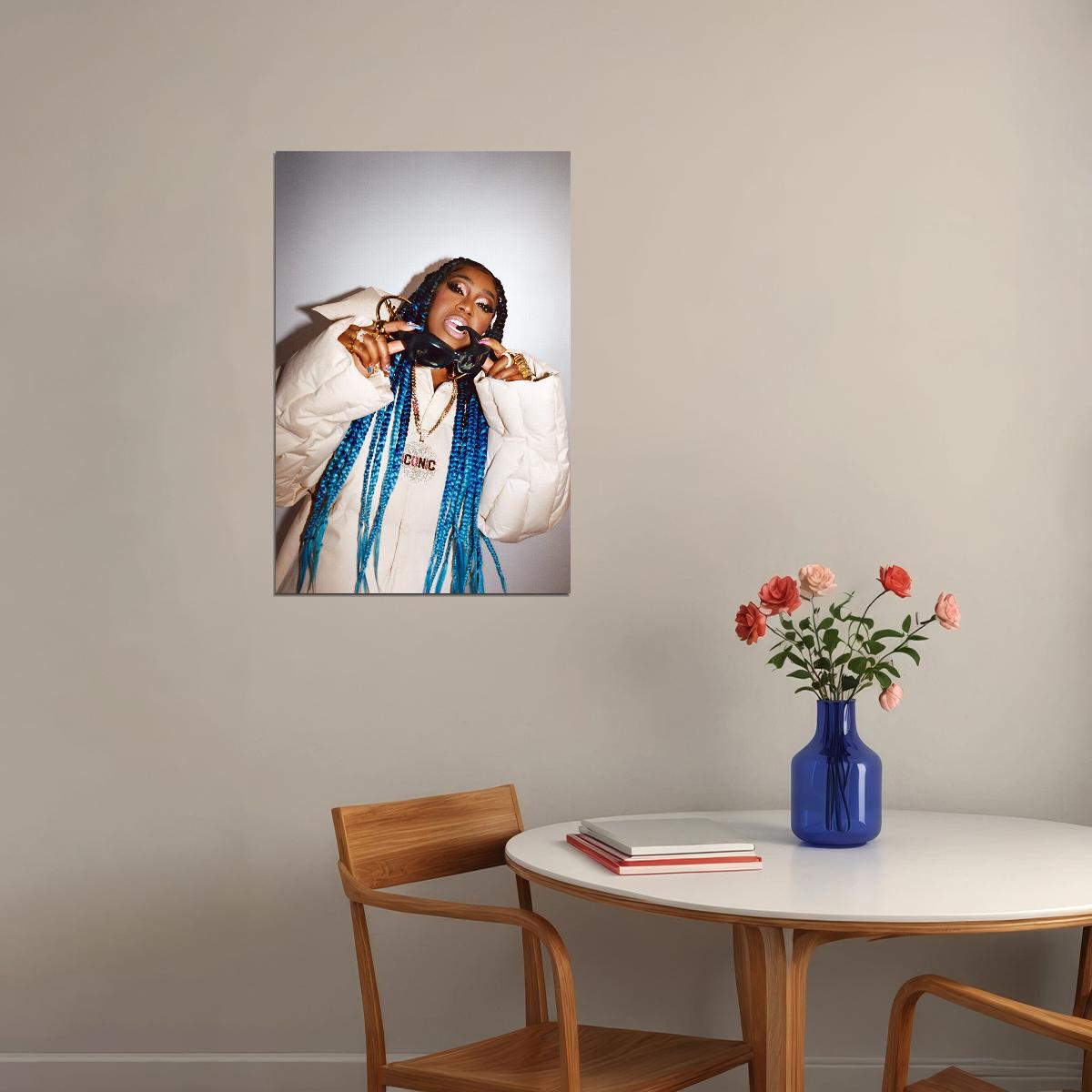 Missy Elliott Hollywood Celebrity Singer Poster Wall Art Print Home Wall Decor - xonomax