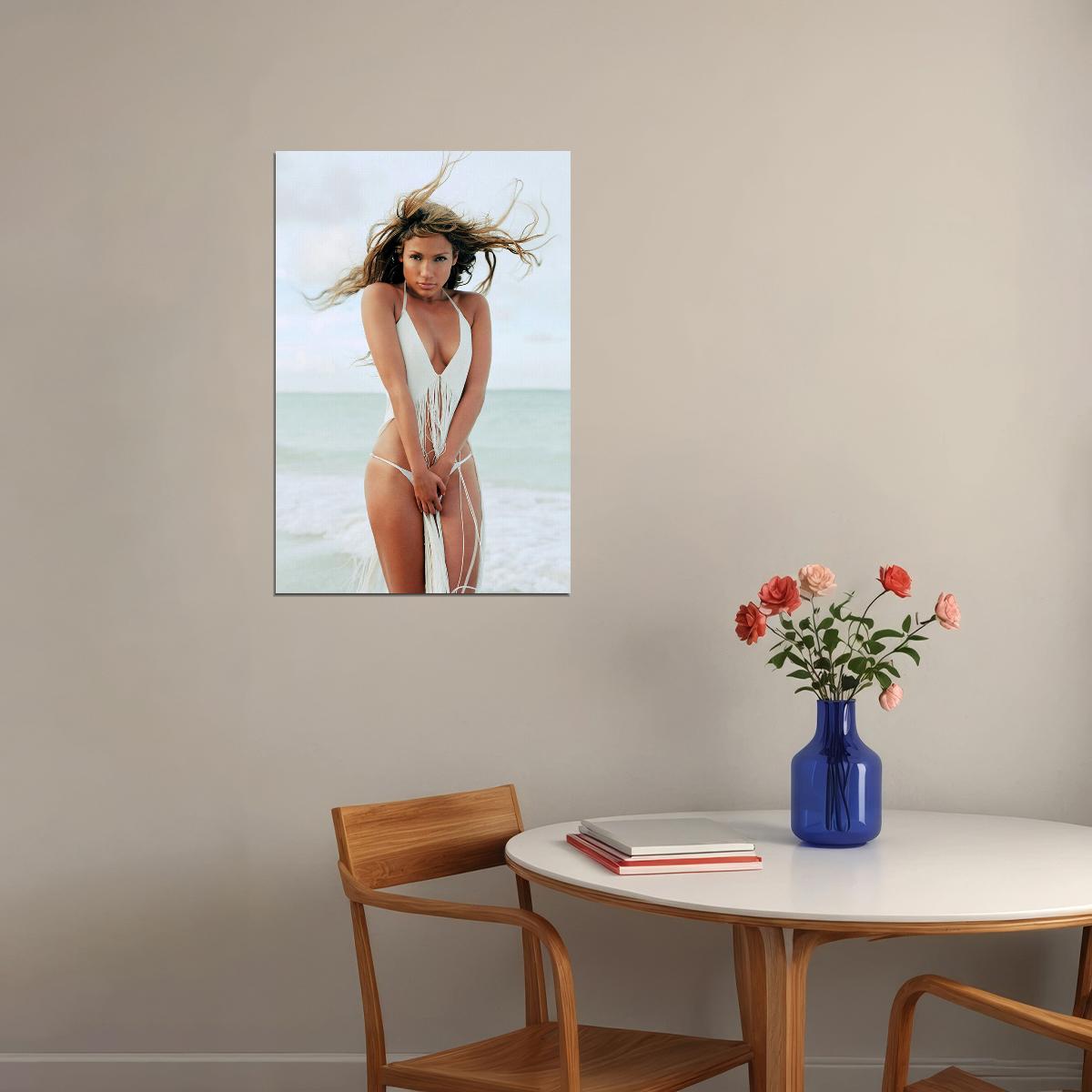 Jennifer Lopez Hollywood Singer Star Idol Poster Wall Art Print Home Wall Decor - xonomax