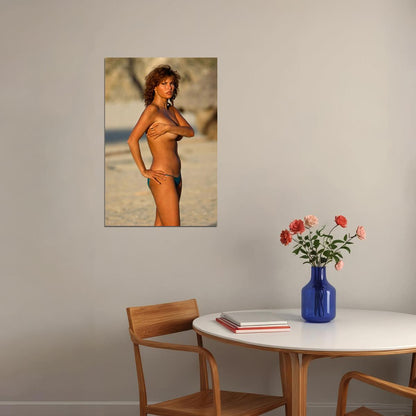 Raquel Welch 80s 90s Teen Tv Movie Star Poster Wall Art Print Home Wall Decor