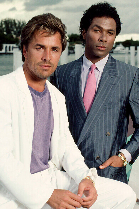 Miami Vice Show 80's 90's Teen Tv Show Poster Wall Art Print Home Wall Decor - xonomax