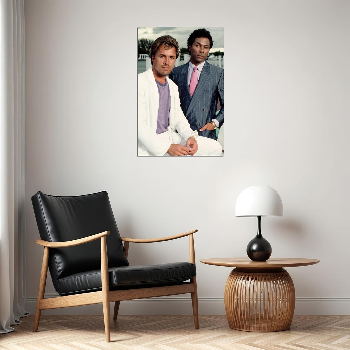 Miami Vice Show 80's 90's Teen Tv Show Poster Wall Art Print Home Wall Decor - xonomax
