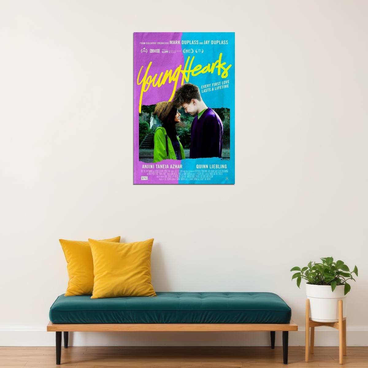 Young Hearts Movie 2021 Drama Romantic Poster Wall Art Print Home Wall Decor - xonomax