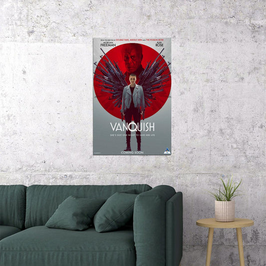 Vanquish Movie 2021 Thriller Action Poster Wall Art Print Home Wall Decor - xonomax