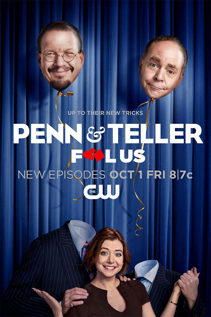 Penn And Teller Fool Us Movie 2021 Comedy Mystery Poster Wall Art Print Home Wall Decor - xonomax