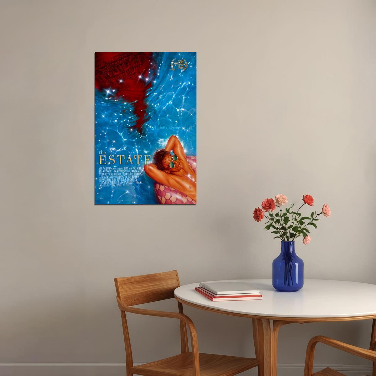 The Estate Movie 2021 Comedy Thriller Poster Wall Art Print Home Wall Decor - xonomax