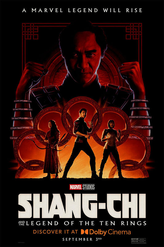 Shang Chi And The Legend Of The Ten Rings Movie Power Poster Wall Art Print Home Wall Decor - xonomax