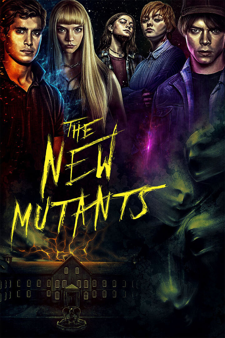 The New Mutants Movie Adventure Horror Characters Poster Wall Art Print Home Wall Decor - xonomax
