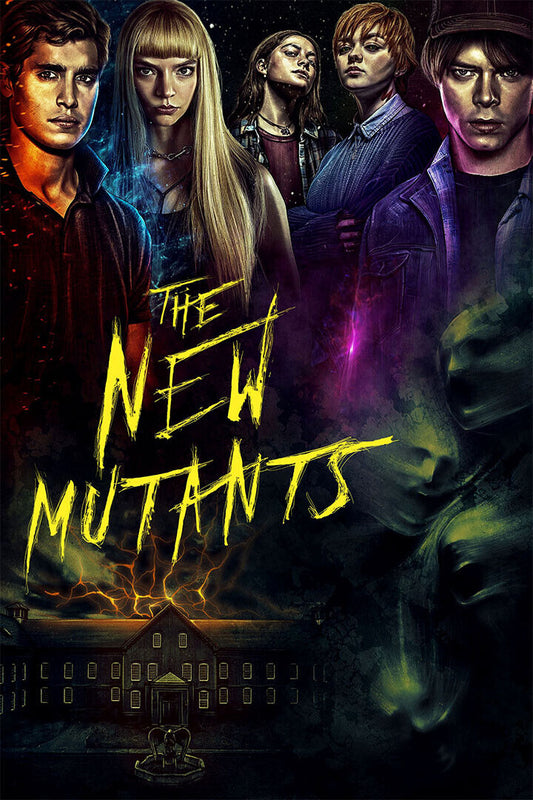 The New Mutants Movie Adventure Horror Characters Poster Wall Art Print Home Wall Decor - xonomax